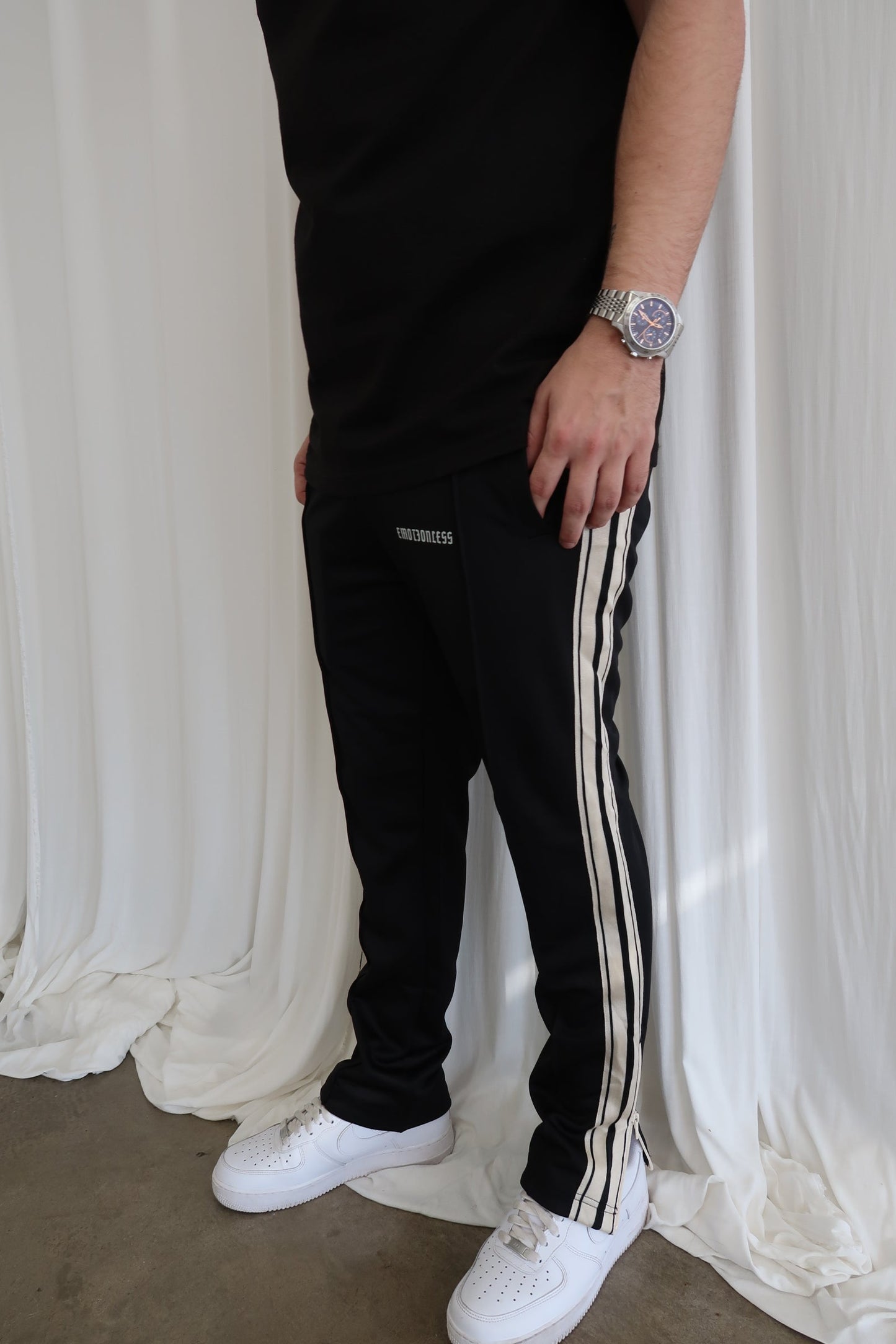 Emotionless Logo Track Pants
