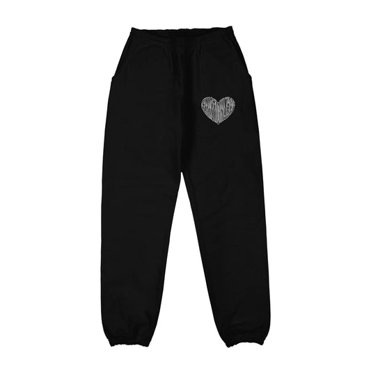 Emotionless Hearts Baggy Sweatpants